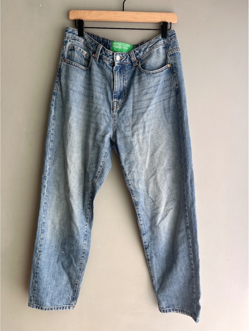United Colors of Benetton "Kim" Boy Fit Light Wash Jeans 30x29